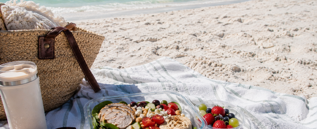 7 Easy Healthy Beach Lunches That Actually Taste Good